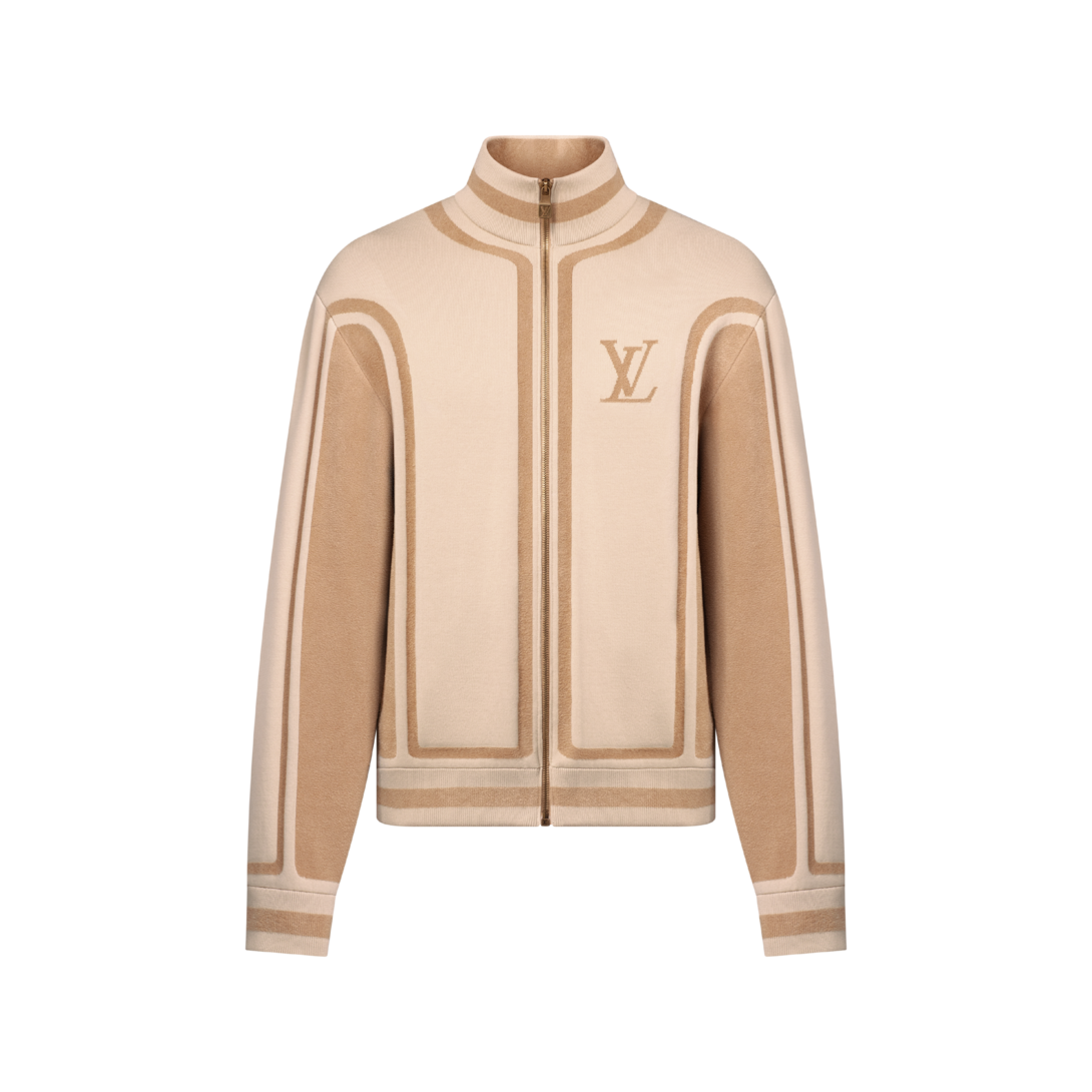 Knit Track Top - Ready-to-Wear | LOUIS VUITTON